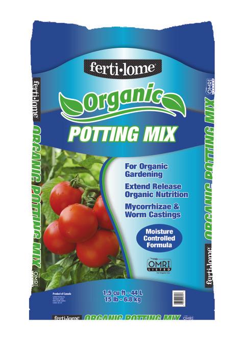 ALL PURPOSE MIXES Organic Potting Mix ferti-lome Organic Potting Mix is a totally new formulation from fertilome and is an organic wonder.