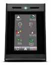Used in conjunction with CEM AC2000 security management system, the emerald fingerprint terminals provide users with built in Voice over IP (VoIP) intercom functionality and a range of remote