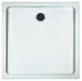white 000 WELLNESS CERAMIC Article No. Series Description MERANO Square shower tray 8.5295.1.000.000.3 MERANO 80 x 80 x 6.5 cm 171,73 8.5395.1.000.000.3 MERANO 90 x 90 x 6.