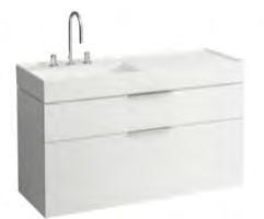 1 Vanity unit 988,29 1.043,92 2 drawers, with space saving siphon for washbasin bowl 8.1033.