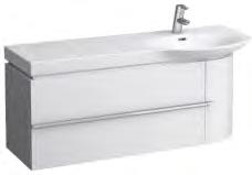 256,77 Vanity unit space saving siphon included for washbasin 8.1670.6, shelf right H 460 / W 1190 / D 385 mm 4.0162.1.075.xxx.1 1 drawer 963,99 1.110,38 4.0162.2.075.xxx.1 2 drawers 1.042,53 1.