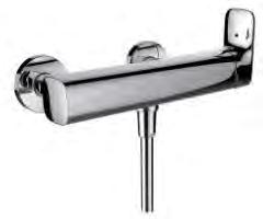 1 without pop-up waste valve 205,70 Single-lever mixer for washbasins spout reach 140 mm, fixed spout 3.1175.1.004.121.