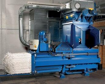 Compactor / balers For the disposal of production waste, we put our money on the balers, stationary