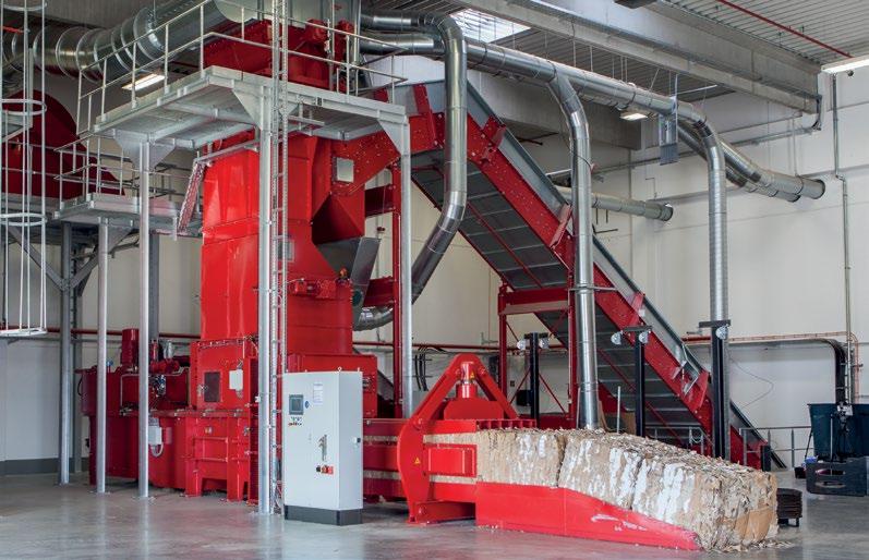 HÖCKER POLYTECHNIK systems make the handling of production waste child s play.
