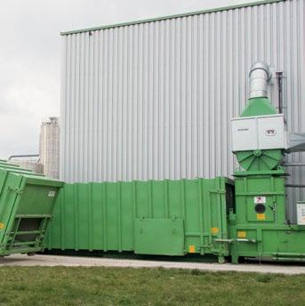 compactors or horizontal balers, which significantly reduces energy and labour costs.
