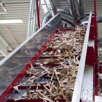 Here, our belt conveyor system brings tremendous energy-saving potential with it.