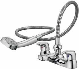 Sandringham SL bidet mixer A single lever operated mixer fitting providing economic cost solutions combined with water saving.