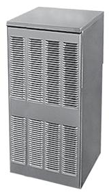 Cooler Miscellaneous 18 Condensing Unit Storage Cabinet Standard List = $968 Weight without top = 85# / with top = 105# CS18-N _- N Base Height: 1 = 1 6 = 6 Legs - Add $128 Front Finish: B = Black