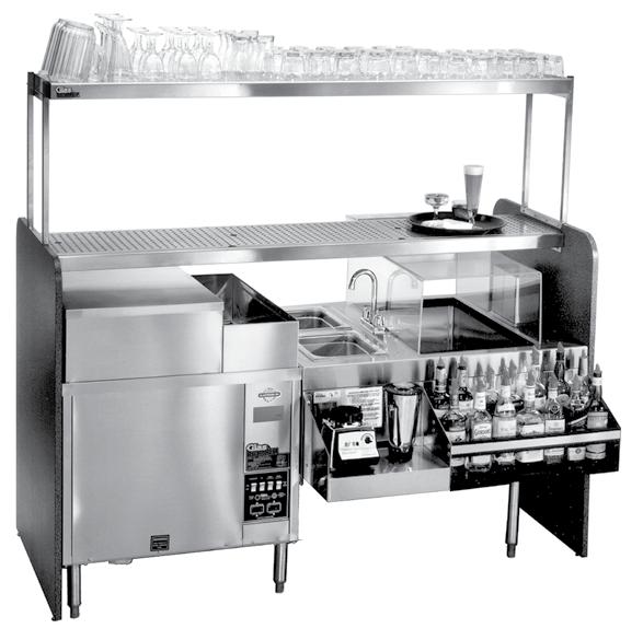 Pass-Thru Cocktail Stations Promote Team Work, Increase Efficiency. Glastender manufactures a large variety of pass-thru cocktail stations which are listed in the following pages.