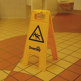 Don t forget Wet Floor signs.