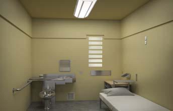 Cells Illuminating a cell is perhaps the most challenging task in a correctional facility.