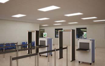 Often in supervised areas, these luminaires should have the flexibility to be surface or pendant mounted, individual or continuous row.