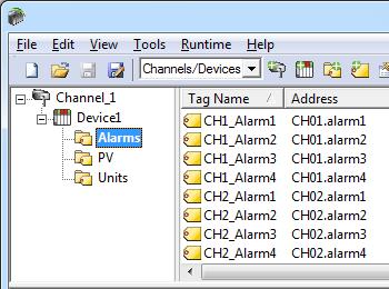 12 When automatic tag generation is enabled, the server needs to know what to do with the OPC tags that were added from previous runs (or with the OPC tags that have been added or modified after
