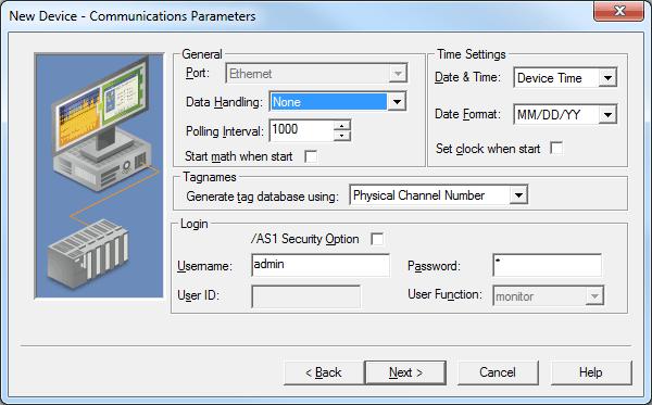 7 Communications Parameters Descriptions of the parameters are as follows: Port: This parameter specifies the port number that the remote device will be configured to use.