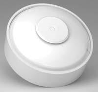 FIRE ALARM AND LIFE SAFETY EQUIPMENT FIRE SENSORS 5809 Wireless rate-of-rise and 135º F fixed spot fire detector for 5800 Series Wireless systems Listed for commercial fire alarm applications
