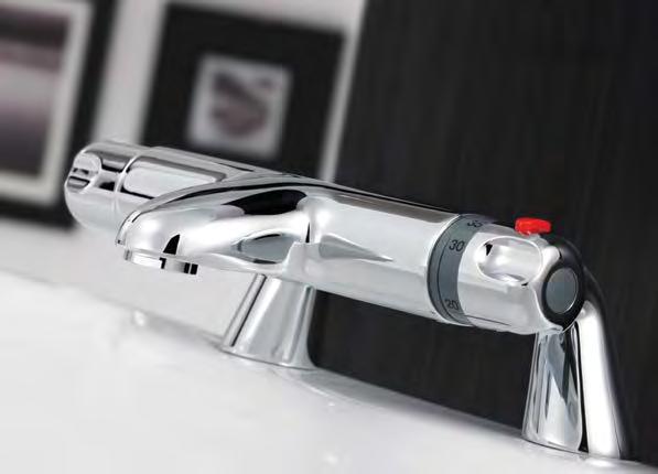 THERMOSTATIC BATH FILLER DECK MOUNTED PTC310 206.