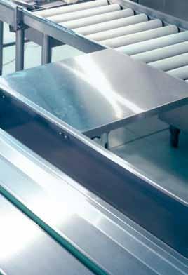 Tray return conveyors Polycord conveyors Two-to-one polycord conveyors When it comes to returning traysets automatically to the wash up area, the conveyor opton is undoubtedly the most effective