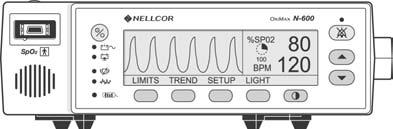 SatSeconds SatSeconds Display When the N-600 SatSeconds technology detects an SpO2 value outside the alarm limit, the SatSeconds indicator (the circular graph located on the right side of the