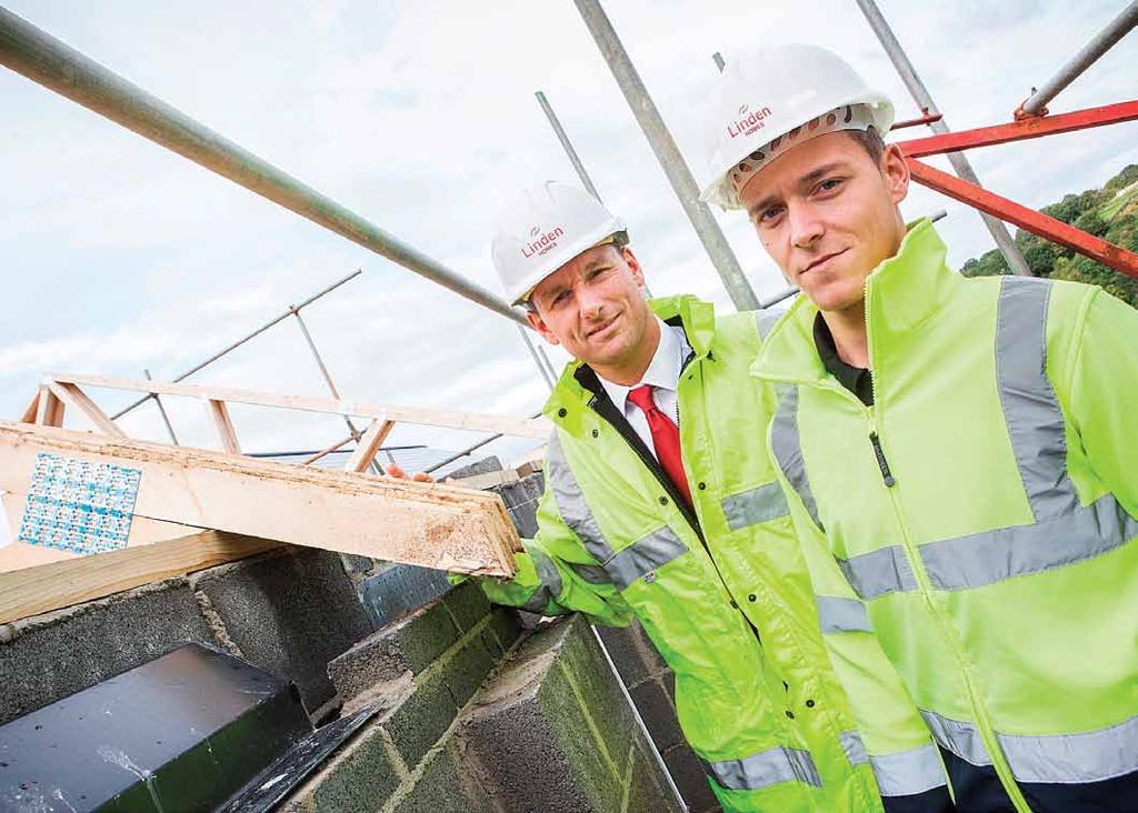 Opportunities for local people seeking apprenticeships in the building industry.