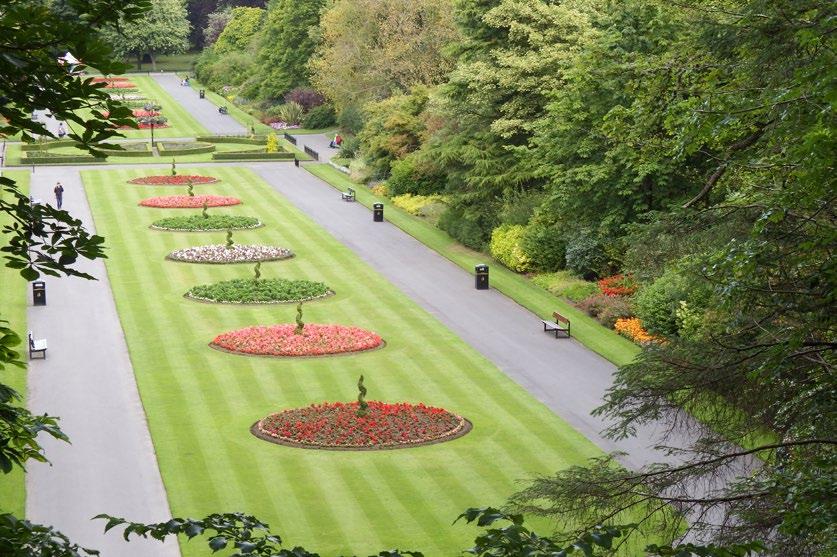 Traditional displays of first class horticulture still attract very high numbers of visitors into the many parks, and visitors can also see and participate in an expanding range of environmentally