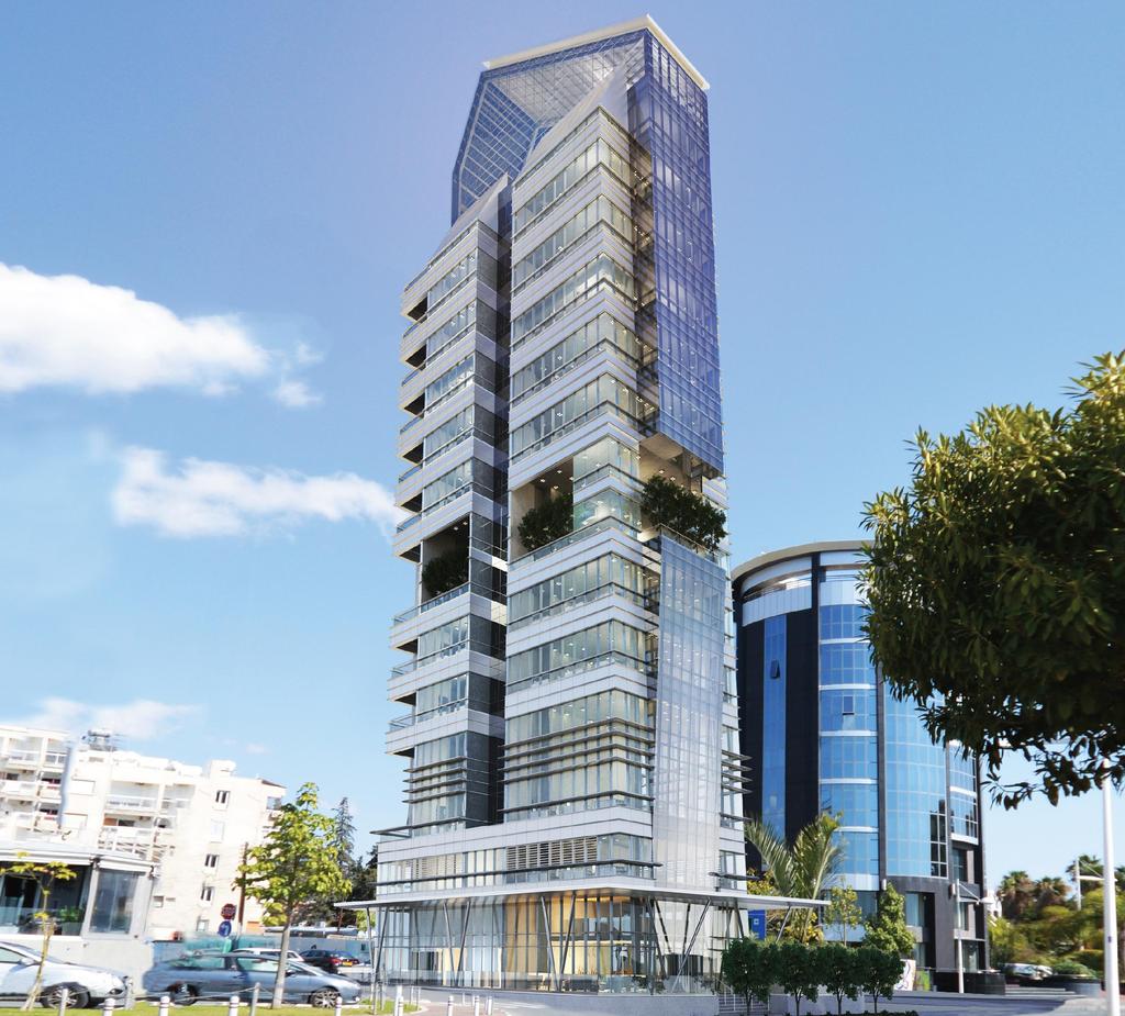 THE HIGHGATE, LIMASSOL The Highgate is a new landmark building located in the vibrant business hub of Limassol.
