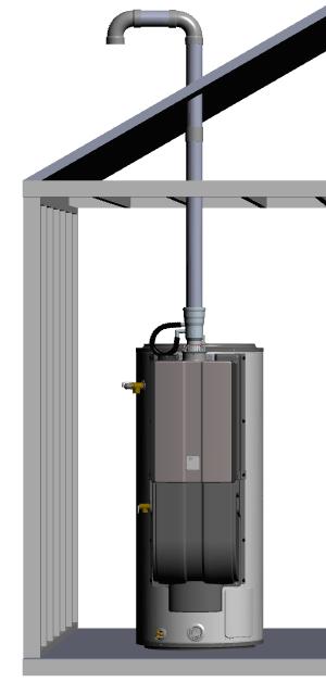 Combustion Air Requirements Room air can only be used in applications that utilize either the approved Rinnai common vent method, or the commercial hybrid system (Refer to Rinnai Common Vent