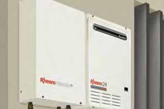 Designed for Australia s tough conditions, combining Rheem Standard and Deluxe Electronic Temperature Controllers are optional on all models, allowing you to international expertise with over 70