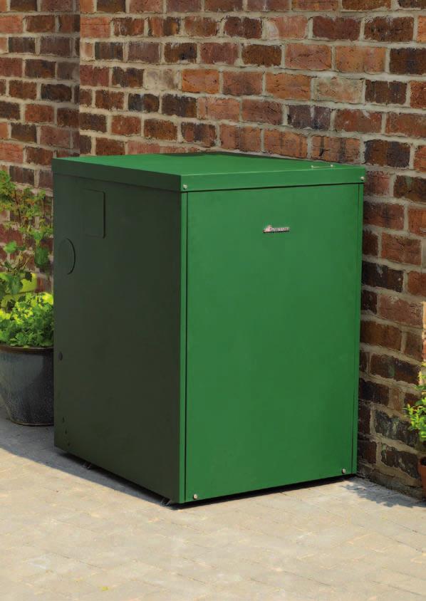 38 39 Robust, fully insulated cabinets provide complete protection for the boilers and ensure optimum performance even in extreme weather conditions.