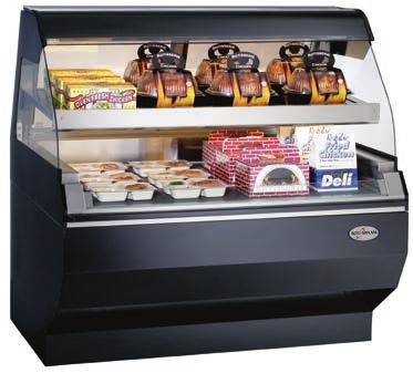 Heated Display Cases MultI-SHElF display case ed2sys-48/2s ed2sys-72/2s ed2sys-96/2s b Halo Heat.