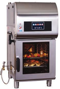 Combitherm Ovens ct EXPrESS CtX4-10e BOILER-FREE CtX4-10evh VENTLESS HOOD CTX4-10EVH SHOWN WITH OPTIONAL HAND HELD SPRAY HOSE b Place the ct Express nearly anywhere: counter tops, under counter, or