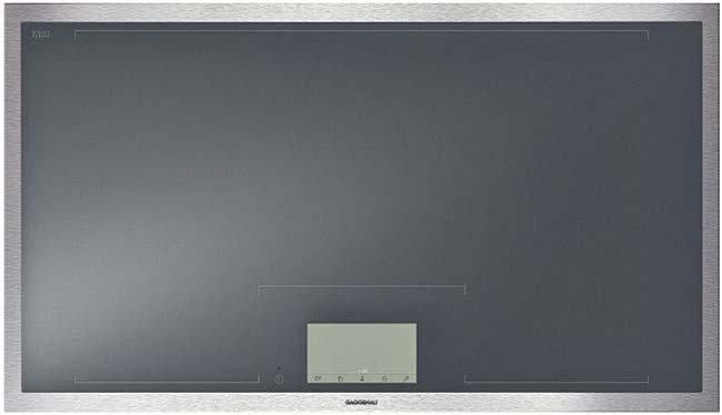 Induction Cooktops Gaggenau 28 36 with 5 cooking zones - $4,599 (1) 8 2,200W automatically switches up to 13 3,300W with boost up to 4,600W (1) 8 2,200W with boost up to 3,300W (2) 7 1,800W with