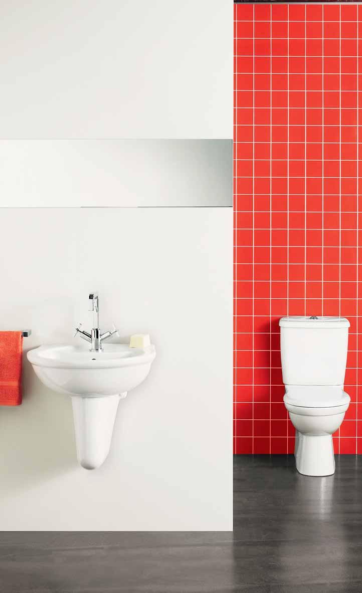 Ideal Standard Alto The Alto collection is a suite of superbly designed basins and toilets that offer total freedom of expression.