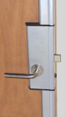 20 HS170 Surface Mounted Lock for use with Access Control Systems Operated with internal lever handle The HS170 lock has been incorporated into the range to provide a lock for use with specialised