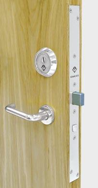 36 HS230 & HS240 Mortice Mounted Specialised Function Locks Operated with lever handle The HS230 lock is designed to allow manual key deadlocking operation from the outside, if required, with a