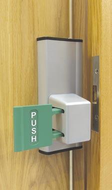 8 HS110 & HS120 Surface Mounted Emergency/Panic Escape Locks Operated with either lever handle, paddle handle or push bar The HS110 is designed to provide a surface mounted lock for emergency/panic