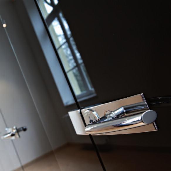 (2) The use of handles including toilet locking systems is only one of many