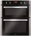 Quick guide to double ovens The CDA range of double ovens includes both built-in and built-under models to suit