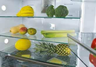 By increasing the airflow, the fridge works more efficiently at cooling your perishables, keeping them fresher for longer.