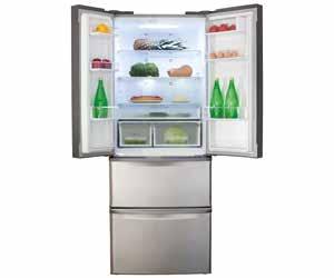 features 4 star rating Fast freeze effect Front adjustable feet Total no frost Fridge useable capacity: 255L net Freezer useable capacity: 95L Total useable capacity: 350L net Freezing capacity: