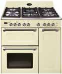 details on p21 RV1061 All-electric 5 zone ceramic hob Twin cavity oven, 8/5 functions