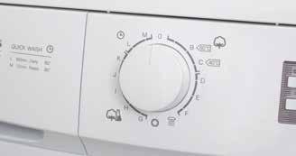 Advanced technology High energy ratings are important on appliances like washing machines as they are in use frequently and can make up a large proportion of your energy bills.