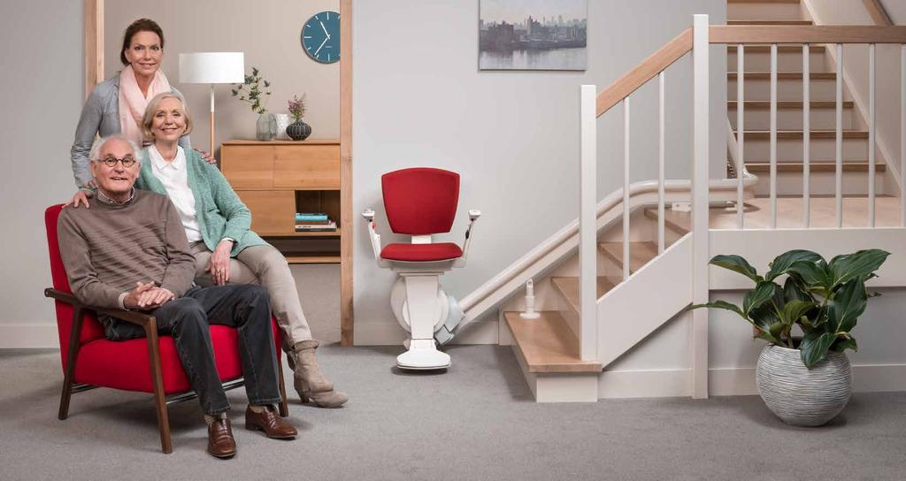 Gain more independence with Lifta Lifta stairlifts will enable you to independently manage the staircase in your home. This will allow you to remain in your home and familiar surroundings.
