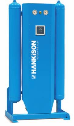 performance. Hankison HHS, HHL or HHE Series heatless desiccant dryers provide consistent outlet pressure dew points to -100 F (-73 C).