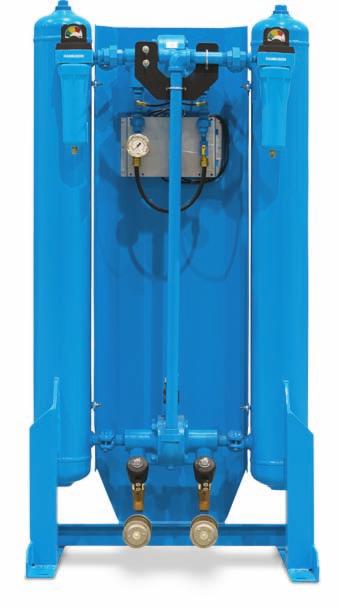 HHS, HHL AND HHE SERIES HEATLESS DESICCANT DRYERS HHE SERIES, -40 F DEW POINT PERFORMANCE, PURE AND SIMPLE Engineered to address the need for raw performance and value.