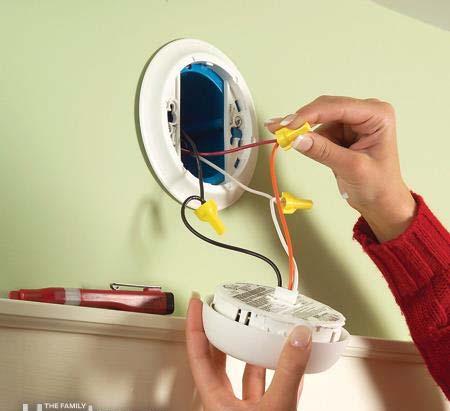 1 For battery operated smoke detectors, new batteries are recommended every 6 months.