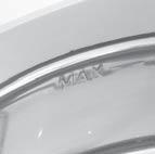 container 5 MAX-Mark for maximum water level 6