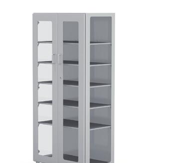 08 MEDICAL E AND STORAGE CABINETS 2-260 Medical cabinet 2-265 Medical cabinet 2-267 Medical cabinet two wing doors, with lock and handle five adjustable shelves made of stainless steel cabinet with
