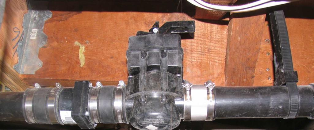 check valve backflow prevention from shower 2 slip coupling