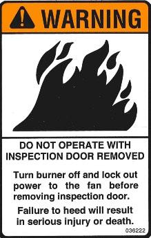 NOTE: Warning Label Graphics