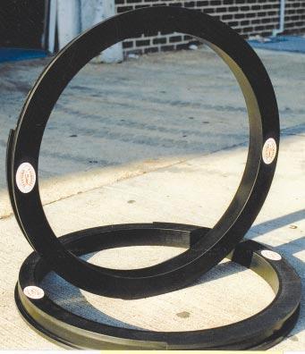 Rings machined from Simsite are structural and rugged enough to withstand a great deal of use and abuse. How they work Simsite Rings are designed to seal tightly into the pump casing.